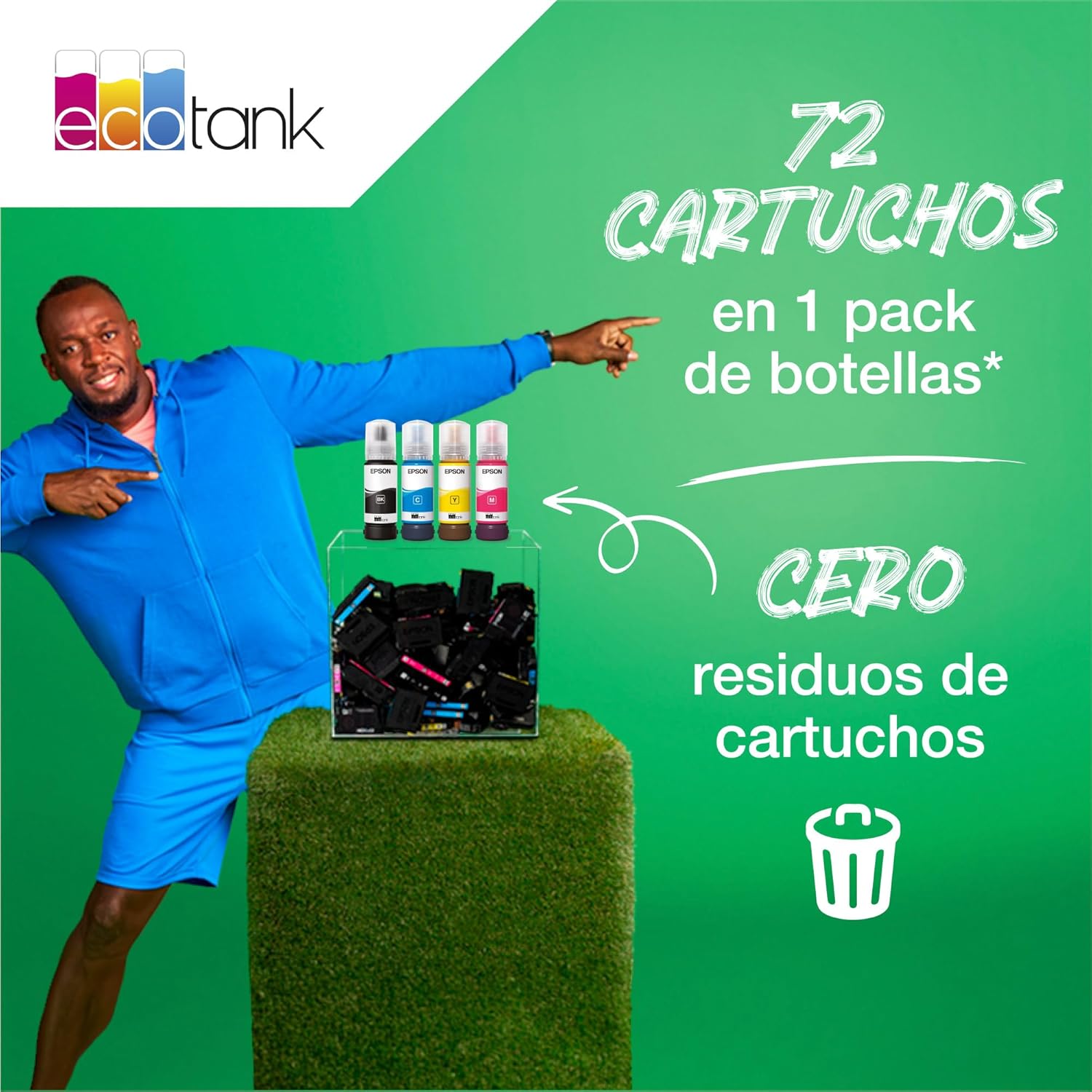 Recarga Tinta Epson EcoTank 104 Pack 4 Cores - Imagem 4
