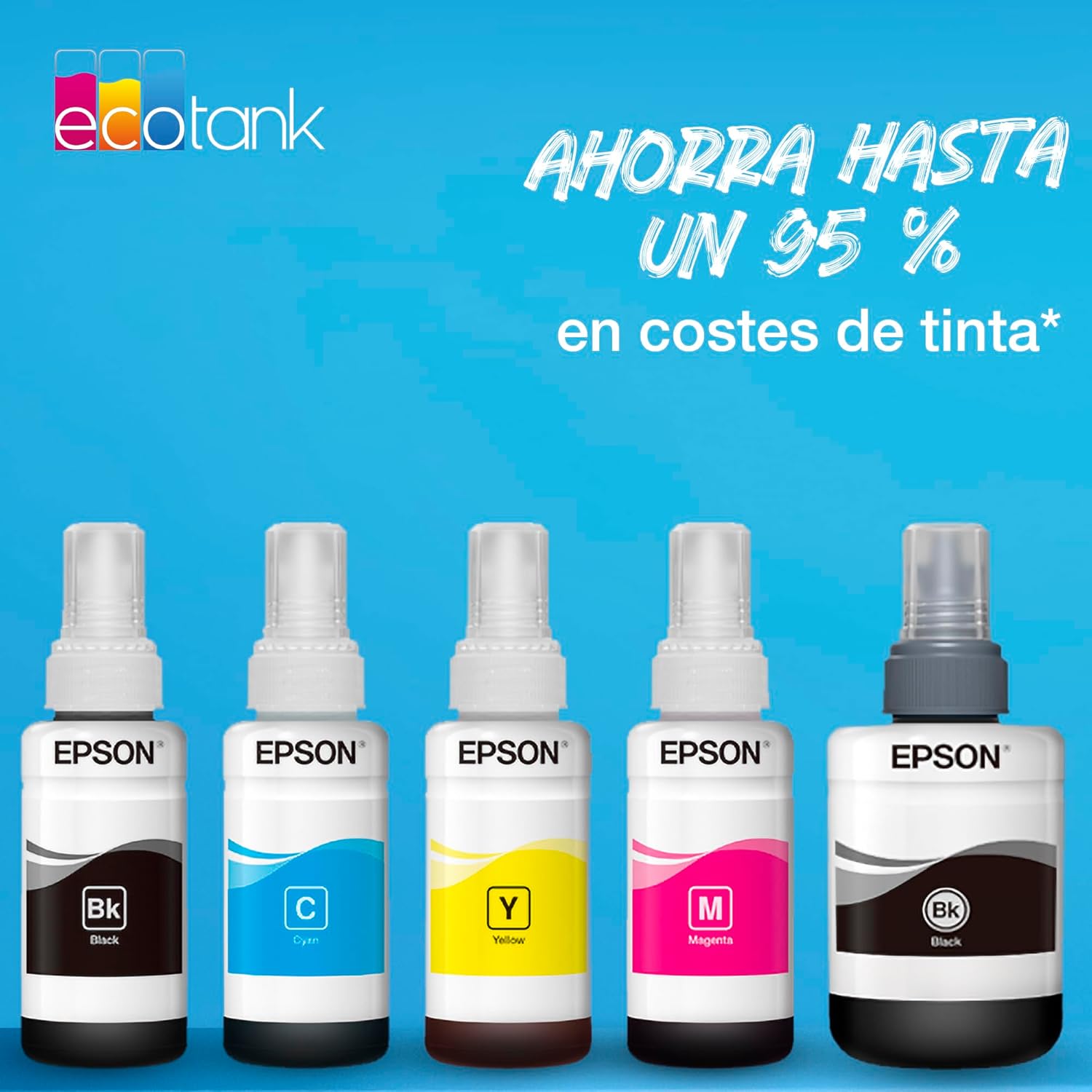 Garrafas Tinta Epson EcoTank 664 Pack 4 Cores Original - Imagem 6