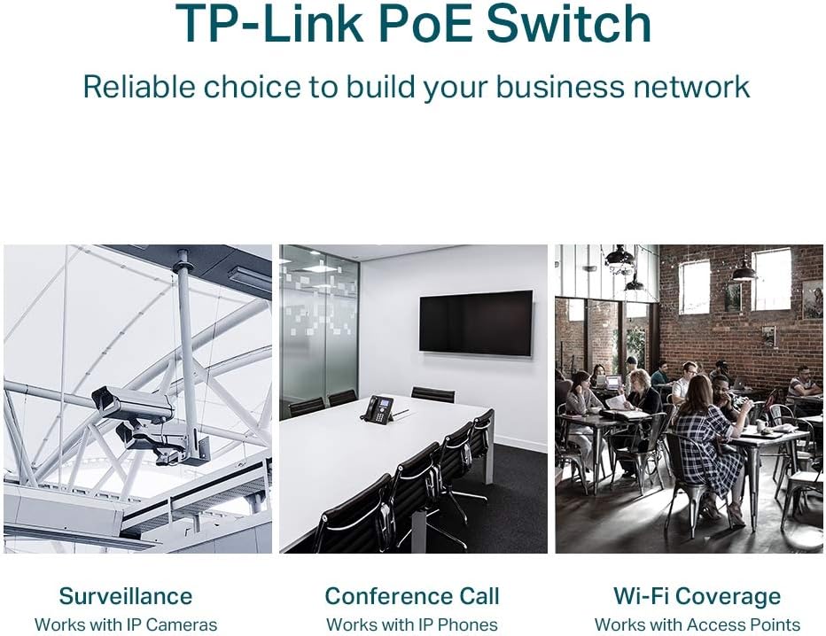Switch Inteligente TP-Link TL-SG1428PE 24 Portas PoE+ 250W - Imagem 6