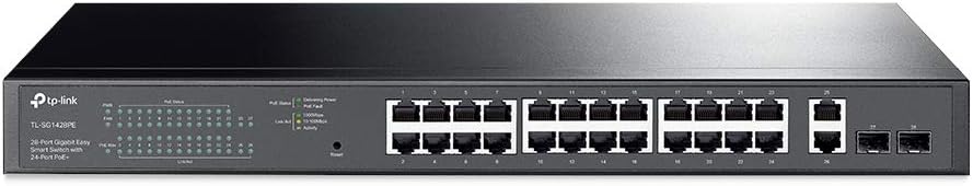 Switch Inteligente TP-Link TL-SG1428PE 24 Portas PoE+ 250W