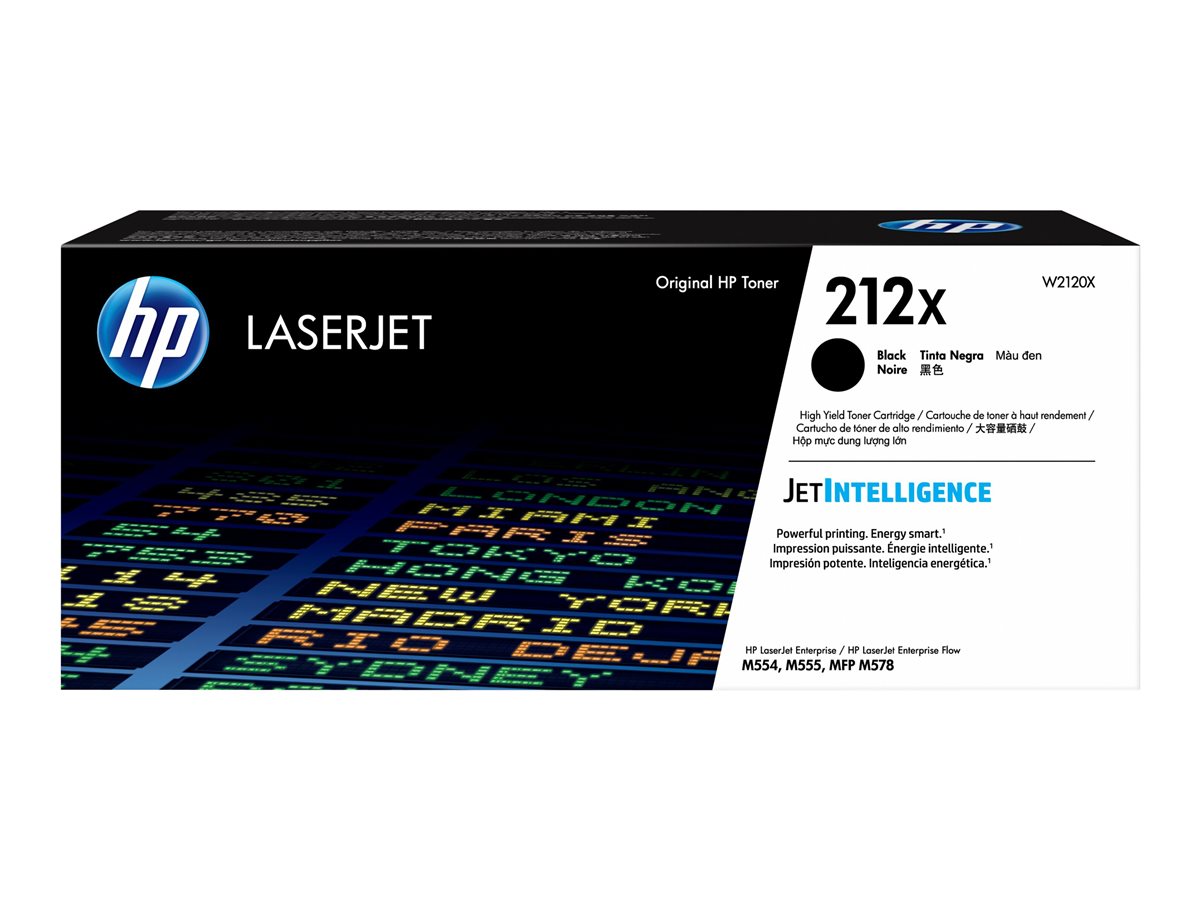 Cartucho Toner HP 212X Preto Original Alto Rendimento