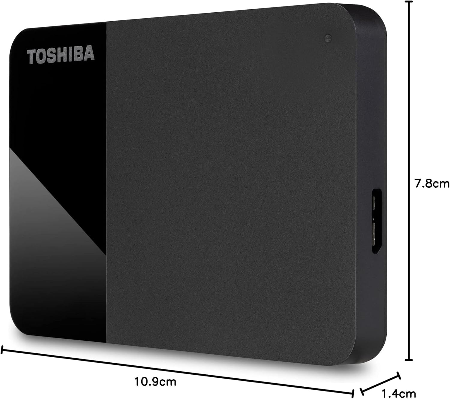 Disco Rígido Portátil Toshiba Canvio Ready 2 TB Preto - Imagem 7