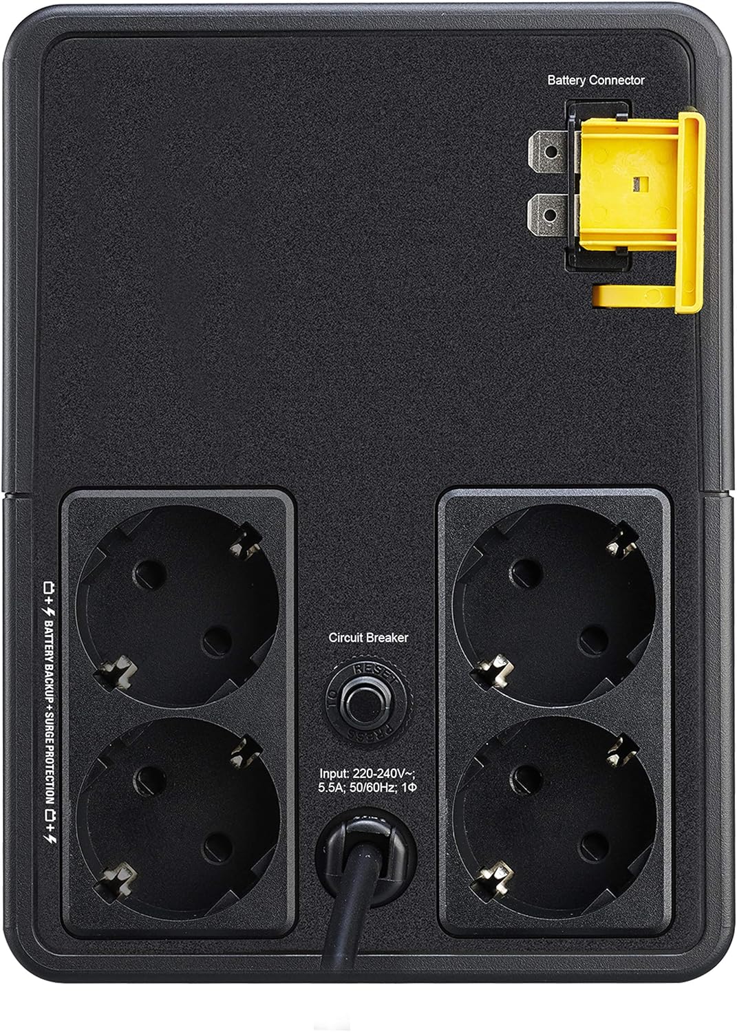 APC Easy UPS BVX Series BVX1200LI-GR - UPS - AC 230 V - 650 Watt - 1200 VA - 9 Ah - conectores de saída: 4 - Imagem 3