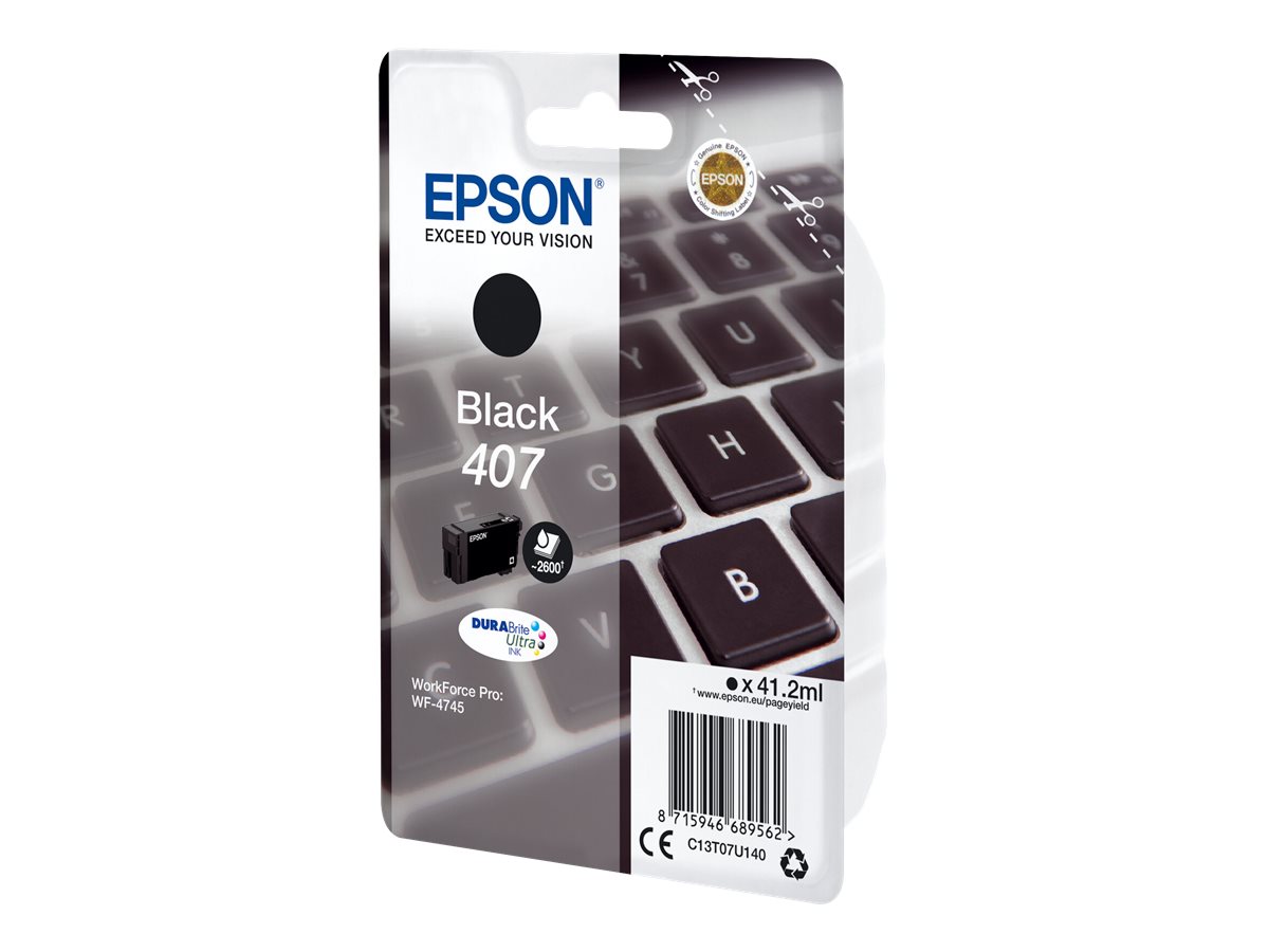 Tinteiro Epson 407 Preto 41.2 ml L Original