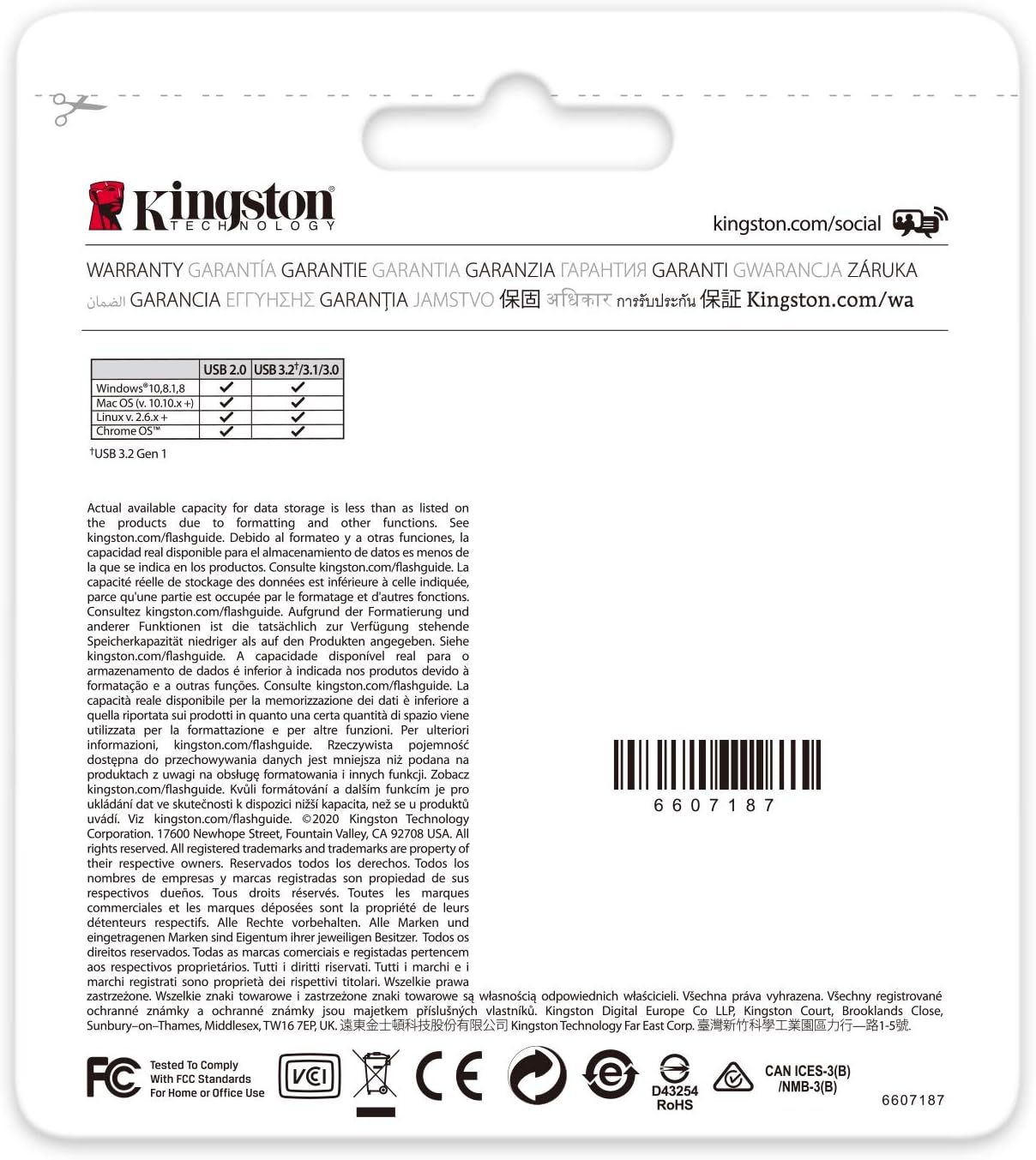 Pen Drive Kingston DataTraveler Exodia 256 GB USB 3.2 Preto Rosa - Imagem 5