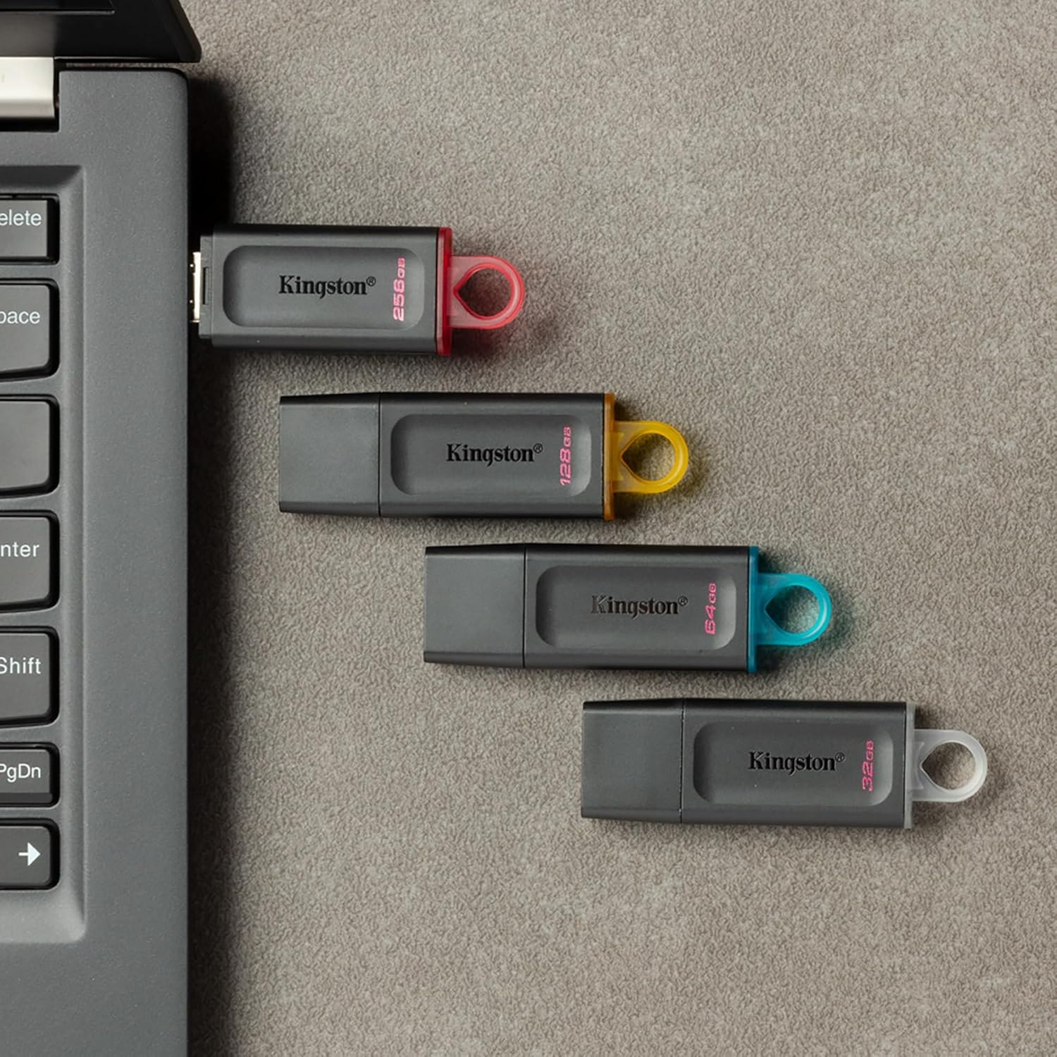 Pen Drive Kingston DataTraveler Exodia 256 GB USB 3.2 Preto Rosa - Imagem 8