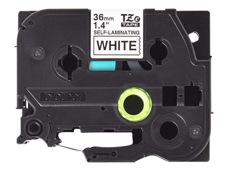 Fita Brother TZe-SL261 Laminada 36mm Preto em Branco - Imagem 2