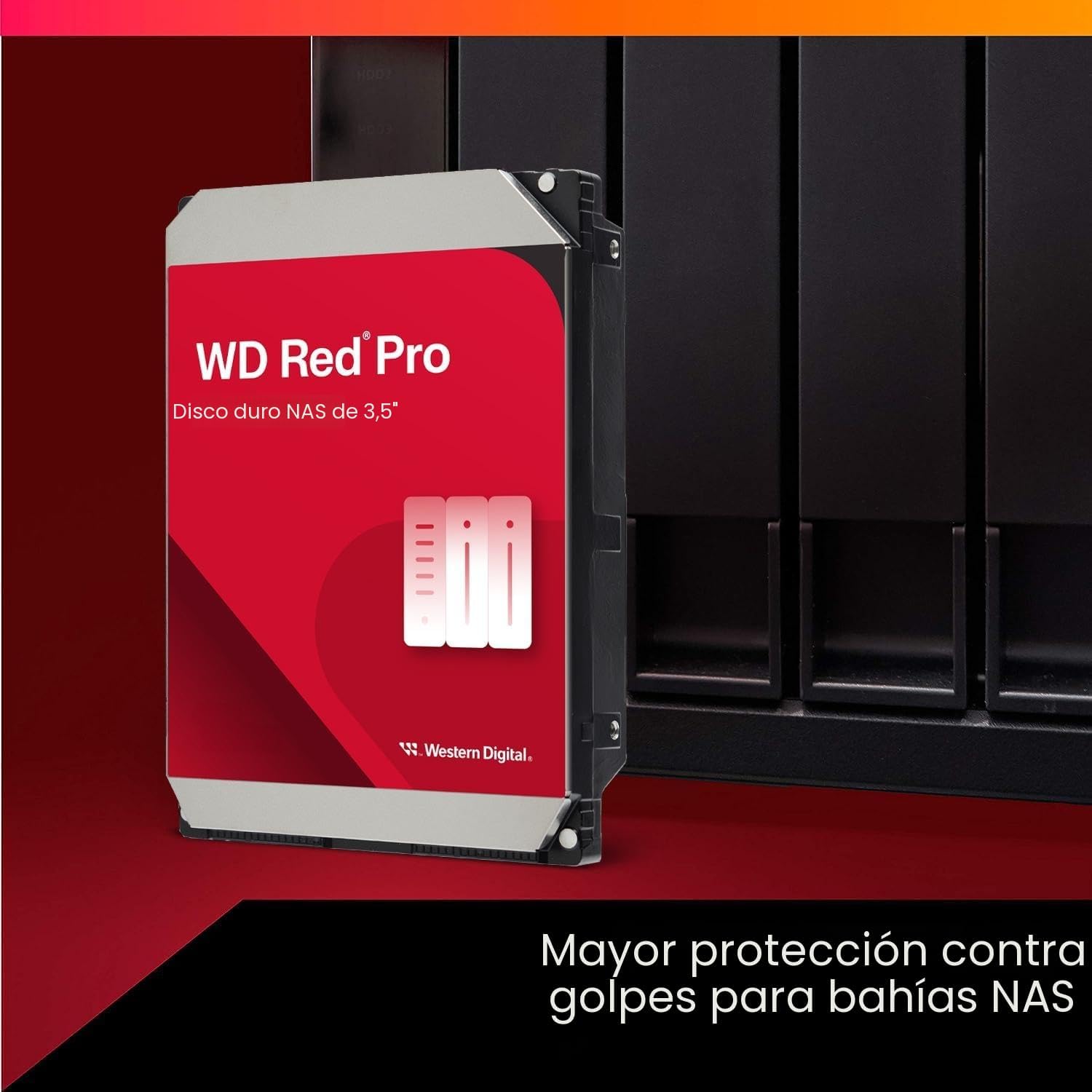Disco Rígido WD Red Pro 18 TB 3.5" - Imagem 3
