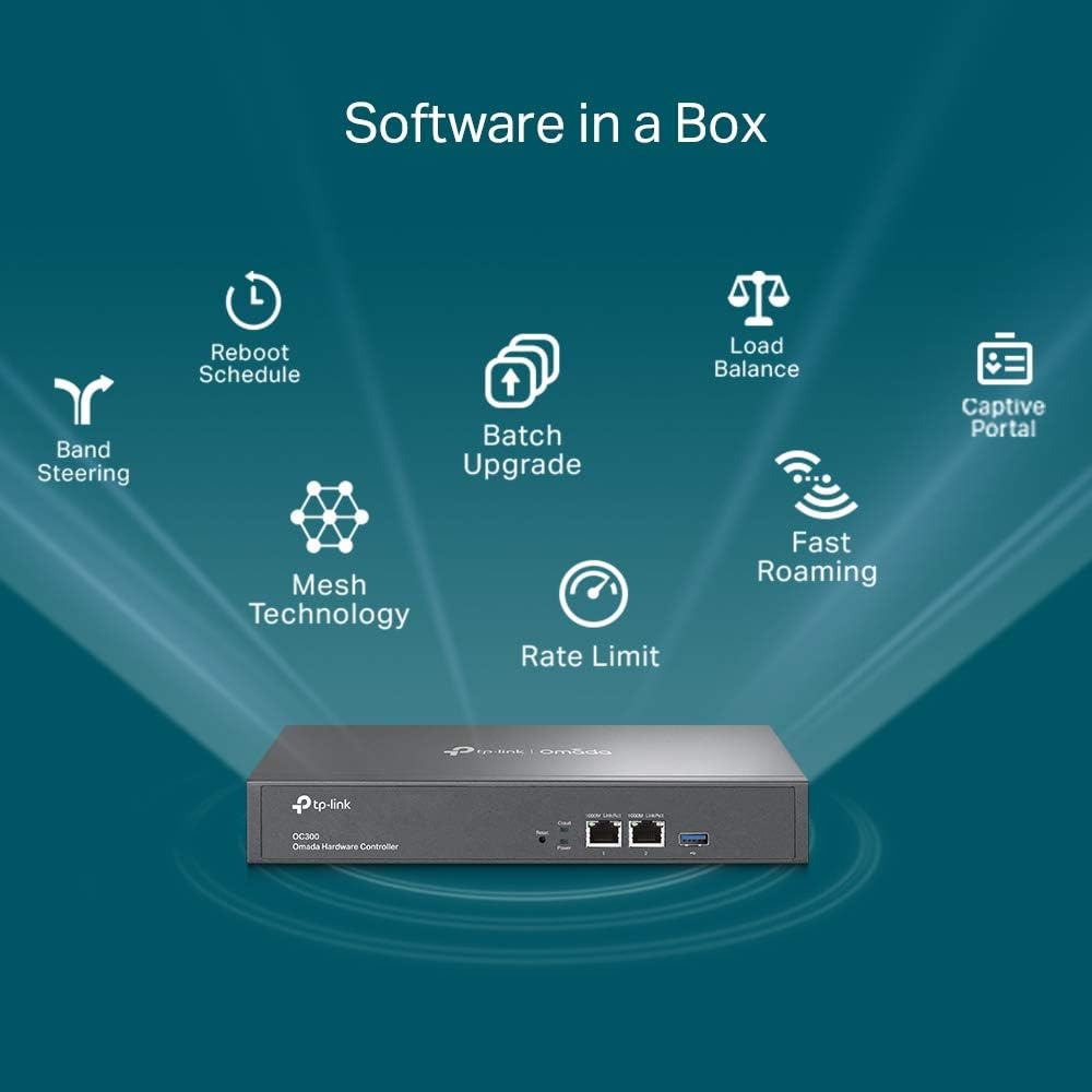 Controlador de Rede TP-Link Omada OC300 Cloud Rack - Imagem 8
