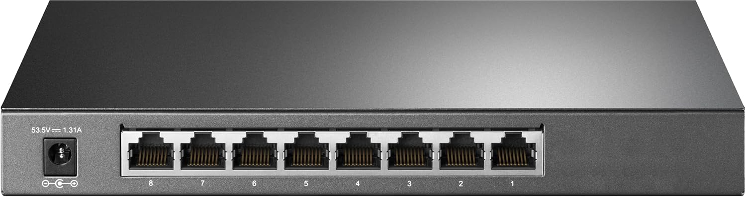 Switch TP-Link JetStream TL-SG2008P Smart 8 Portas PoE+ 62W - Imagem 2