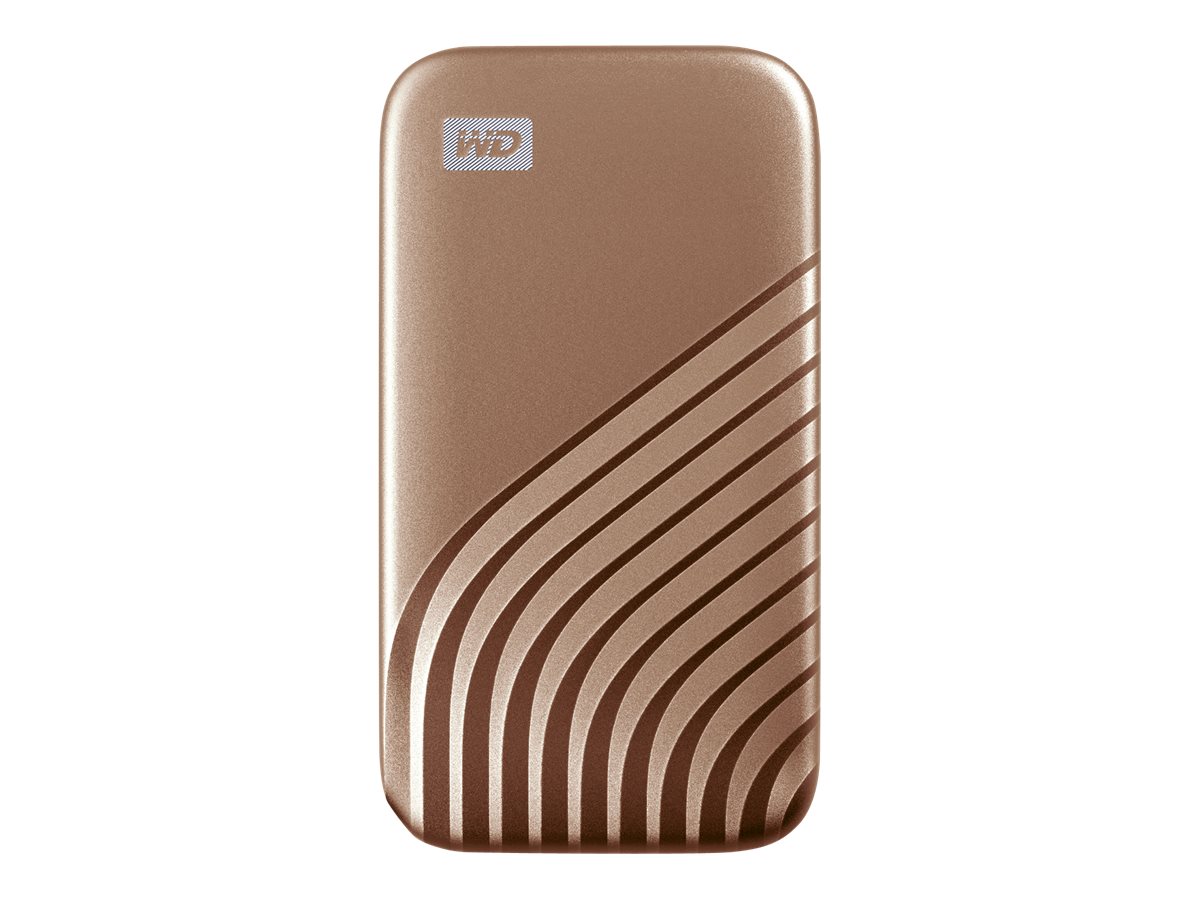 SSD Externo WD My Passport 1TB Ouro com Encriptação - Imagem 1