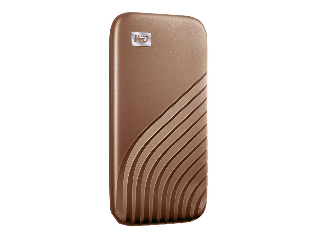 SSD Externa WD My Passport 2 TB Encriptado Ouro - Imagem 4