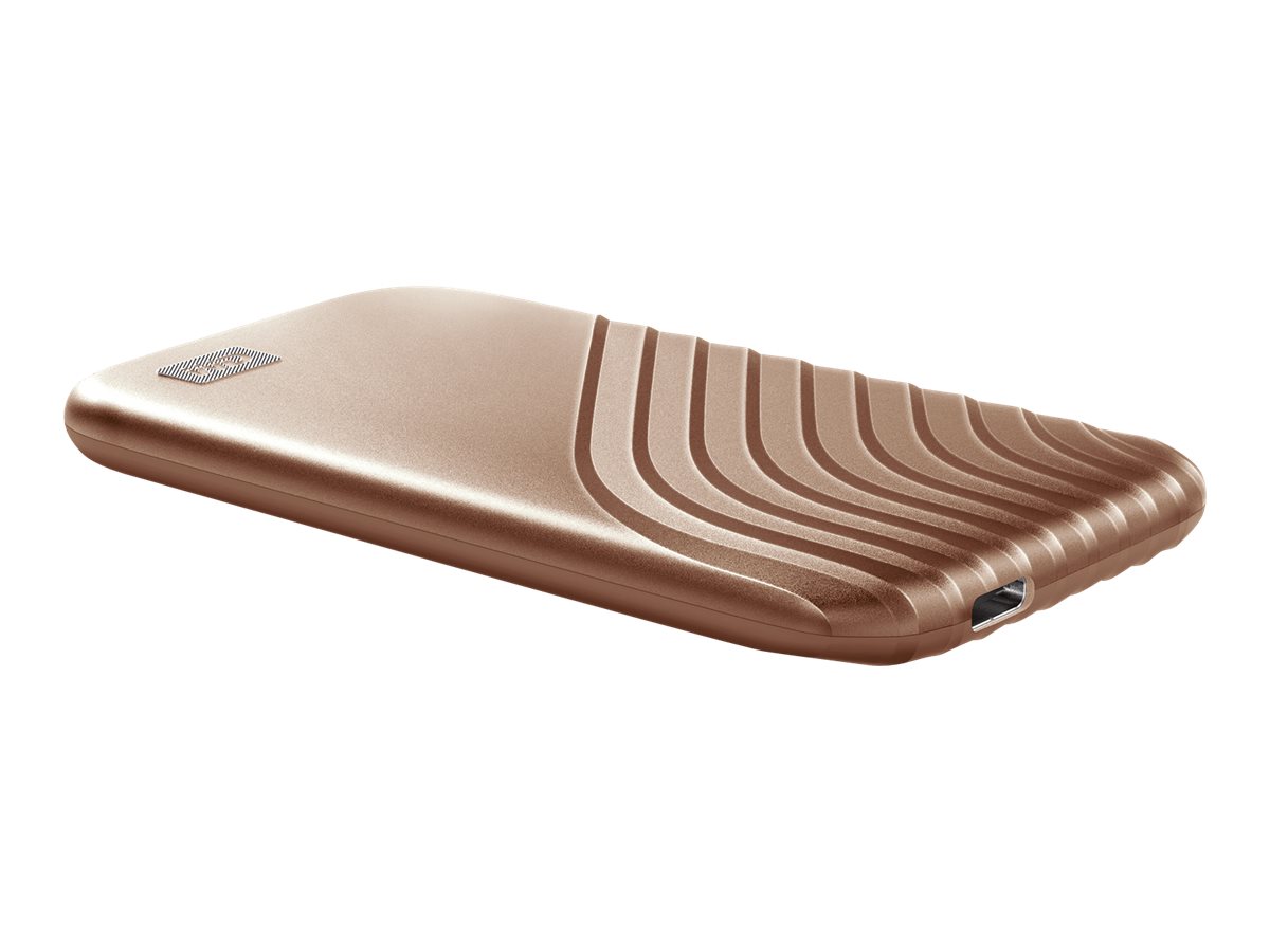SSD Externa WD My Passport 2 TB Encriptado Ouro - Imagem 3