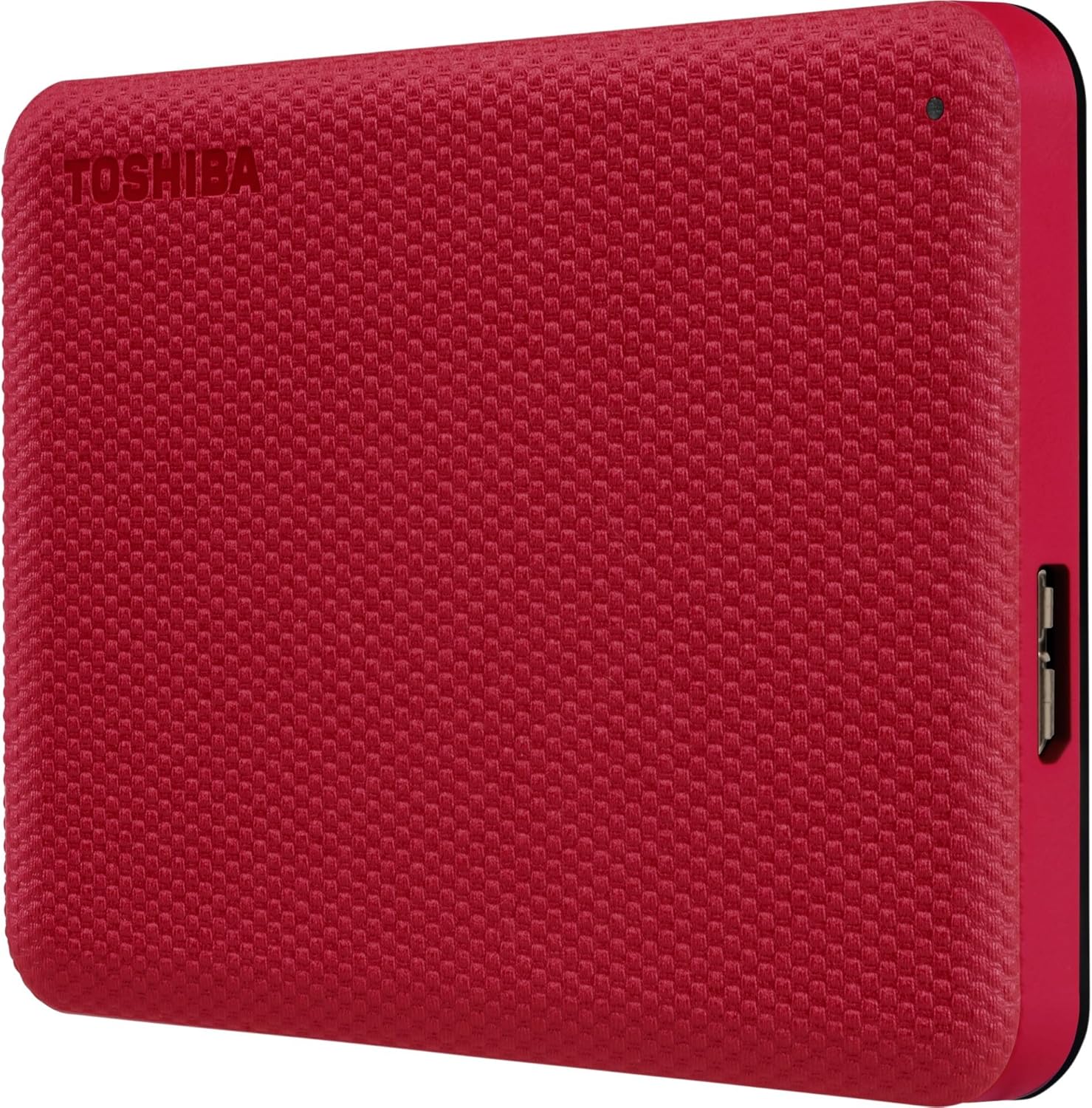 Disco Externo Toshiba Canvio Advance 2 TB Vermelho - Imagem 3
