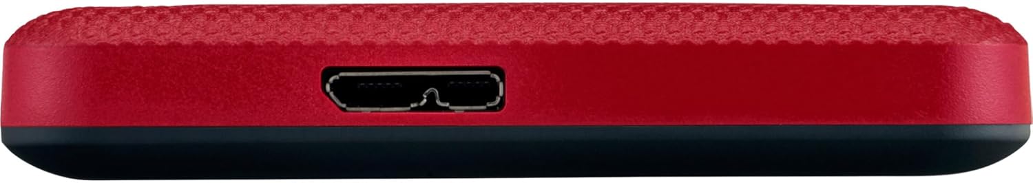 Disco Externo Toshiba Canvio Advance 4 TB Vermelho - Imagem 5