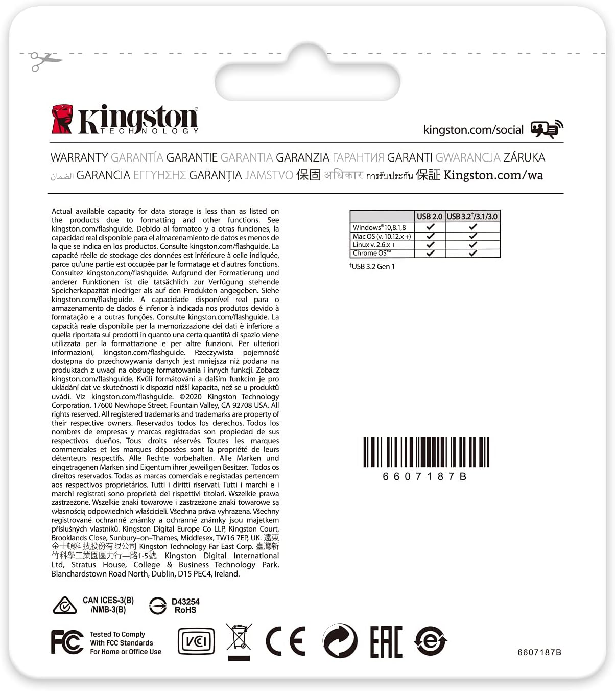 Pen Drive Kingston DataTraveler Kyson 128GB USB 3.2 - Imagem 5