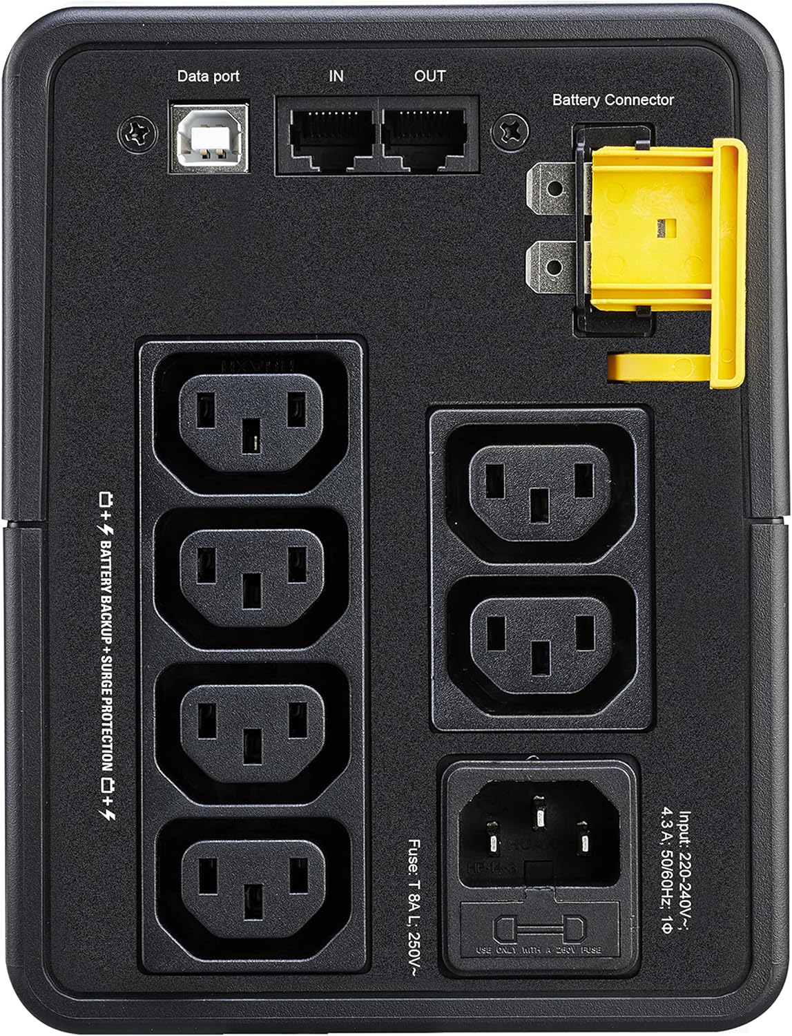 UPS APC Back-UPS BX950MI 950VA Preto - Imagem 3