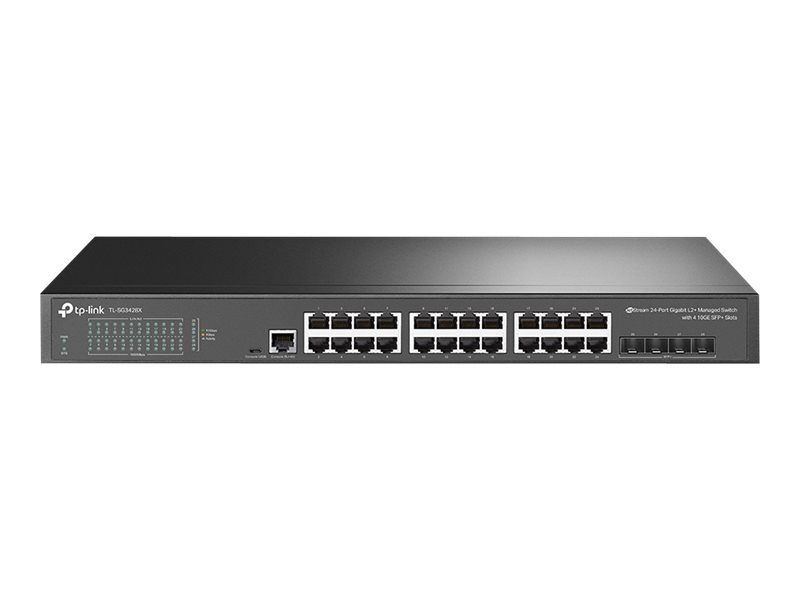 Comutador Administrado TP-Link JetStream TL-SG3428X 24 Portas + 4x 10G SFP+ - Imagem 2