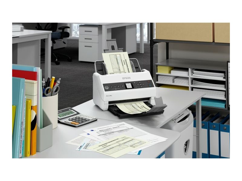 Scanner Epson WorkForce DS-730N A4 Duplex ADF 100 Folhas LAN - Imagem 6