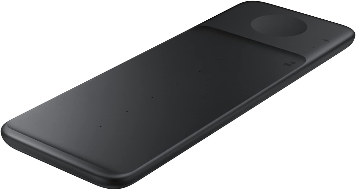 Carregador Sem Fios Samsung Trio EP-P6300 Fast Charge Preto - Imagem 4