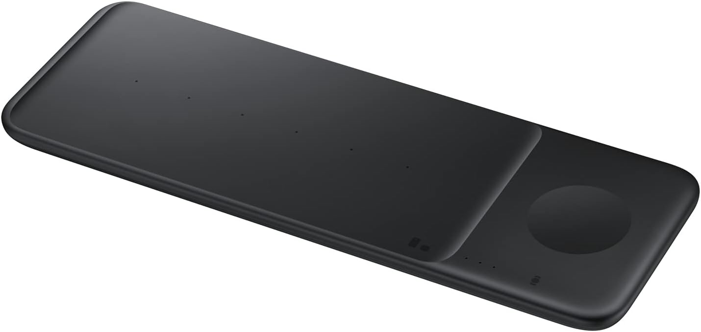 Carregador Sem Fios Samsung Trio EP-P6300 Fast Charge Preto - Imagem 5