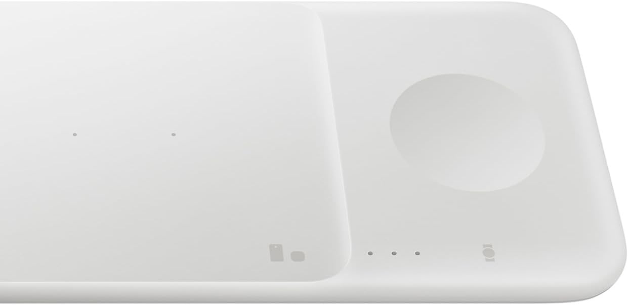 Carregador Sem Fios Trio Samsung Fast Charge Branco - Imagem 5