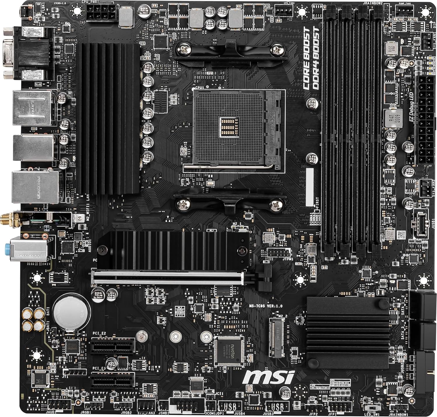 Motherboard MSI B550M PROVDH micro ATX AM4 B550 - Imagem 2