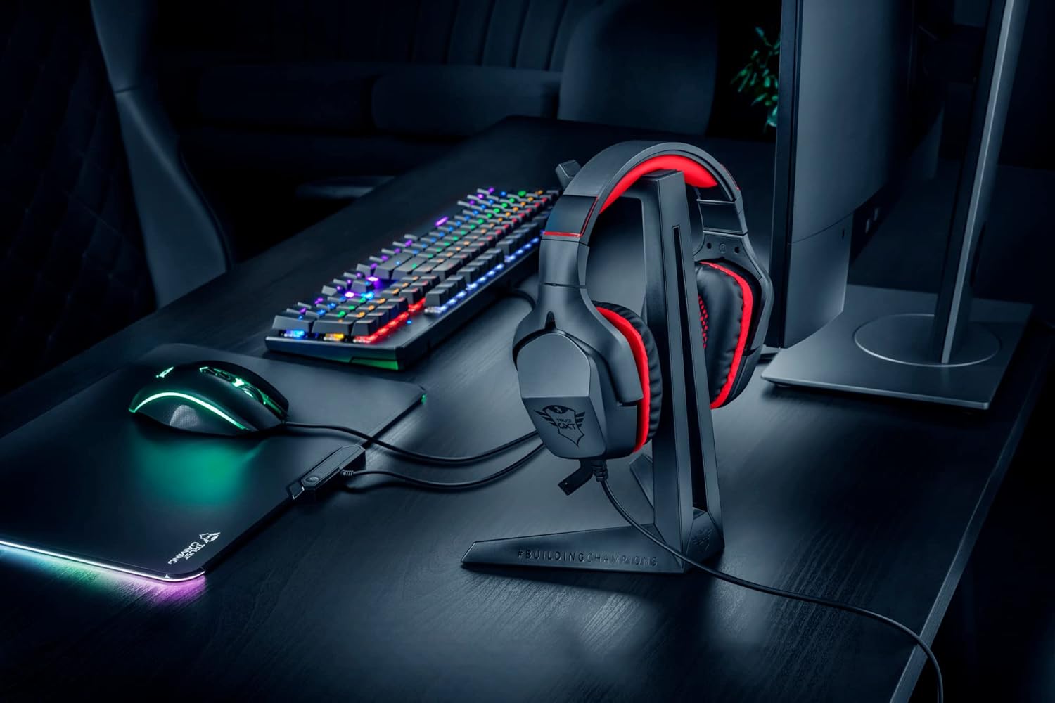 Suporte Headphone Trust GXT 260 Cendor - Imagem 11