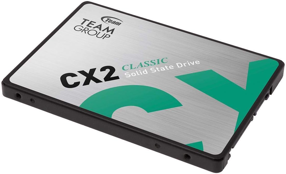 SSD TEAM GROUP CX2 512GB Interna 2.5" SATA 6Gb/s Verde - Imagem 2