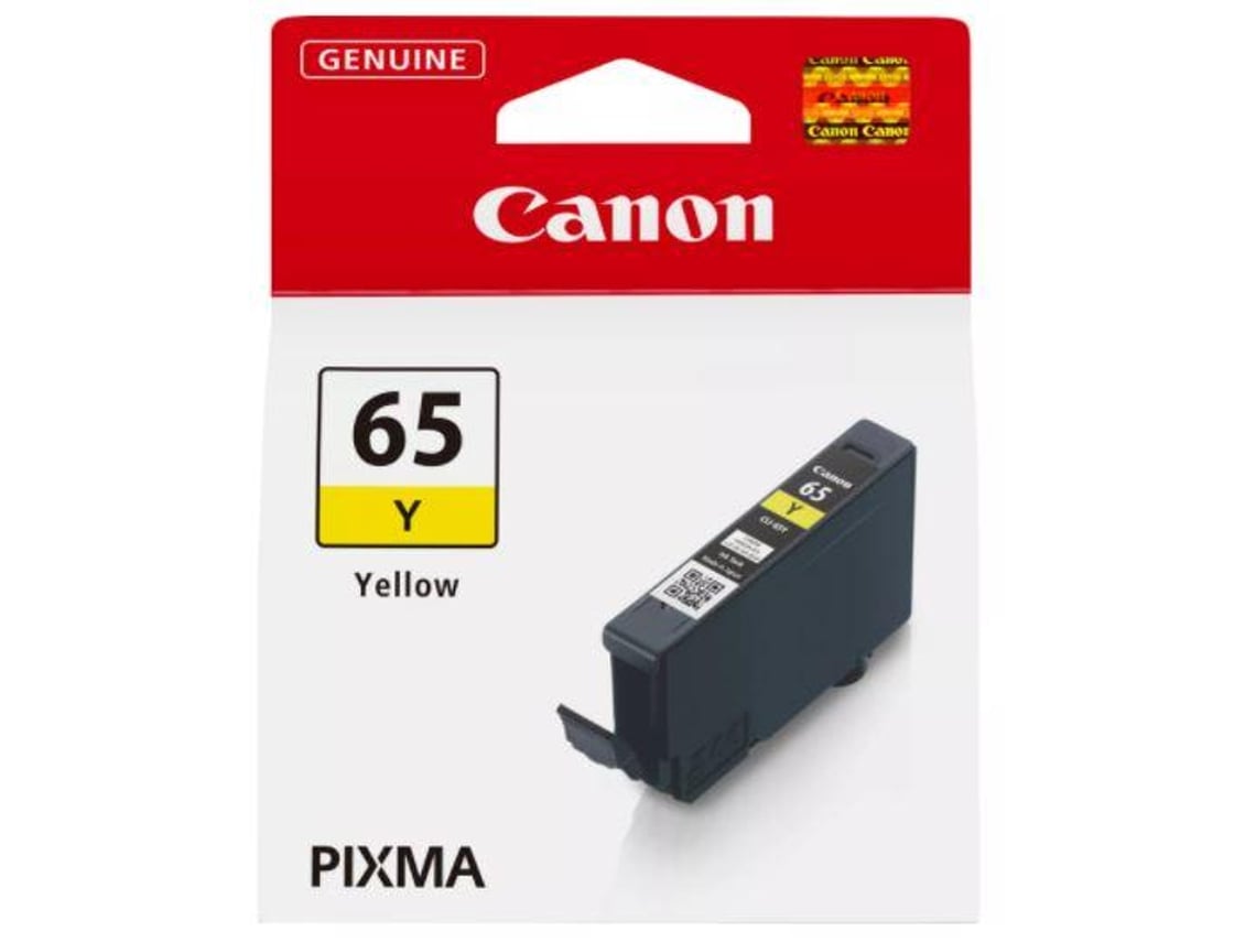 Tinteiro Canon CLI-65 Y Amarelo Original - Imagem 2