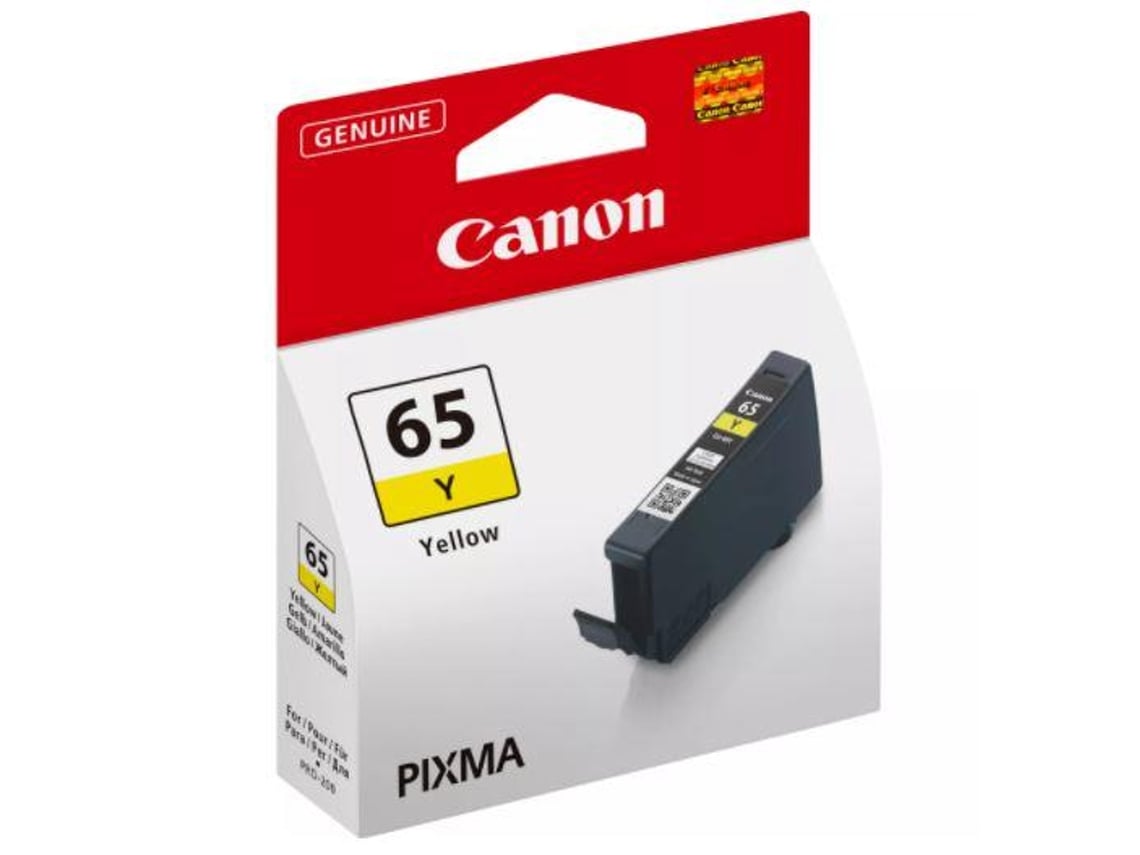 Tinteiro Canon CLI-65 Y Amarelo Original