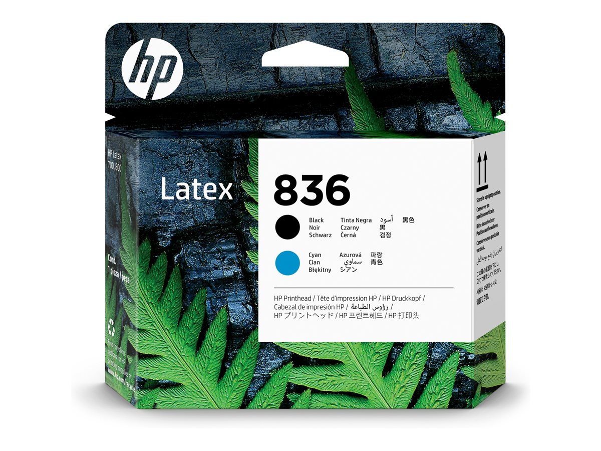 Cabeçote de Impressora HP 836 Latex Preto/Cyan - Imagem 2