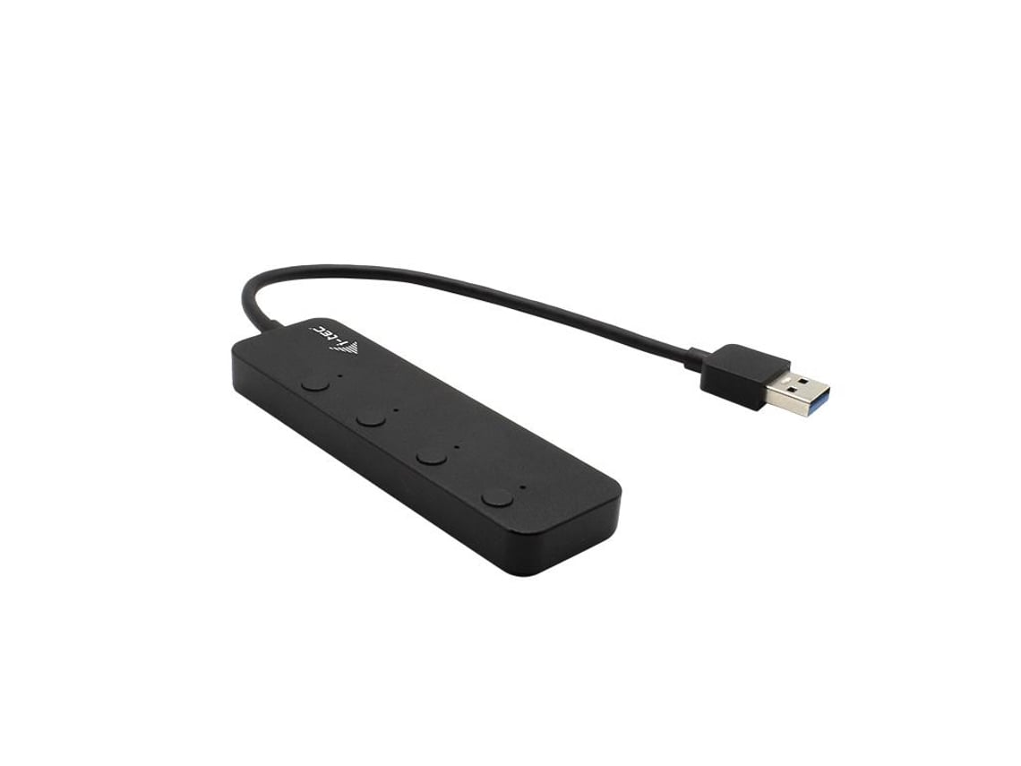 Concentrador USB 3.0 i-Tec 4 Portas Metálico Interruptores Individuais - Imagem 5