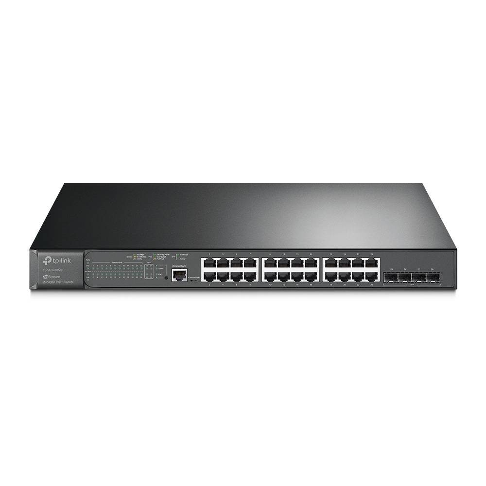 Switch TP-Link TL-SG3428MP Administrado PoE+ 384W