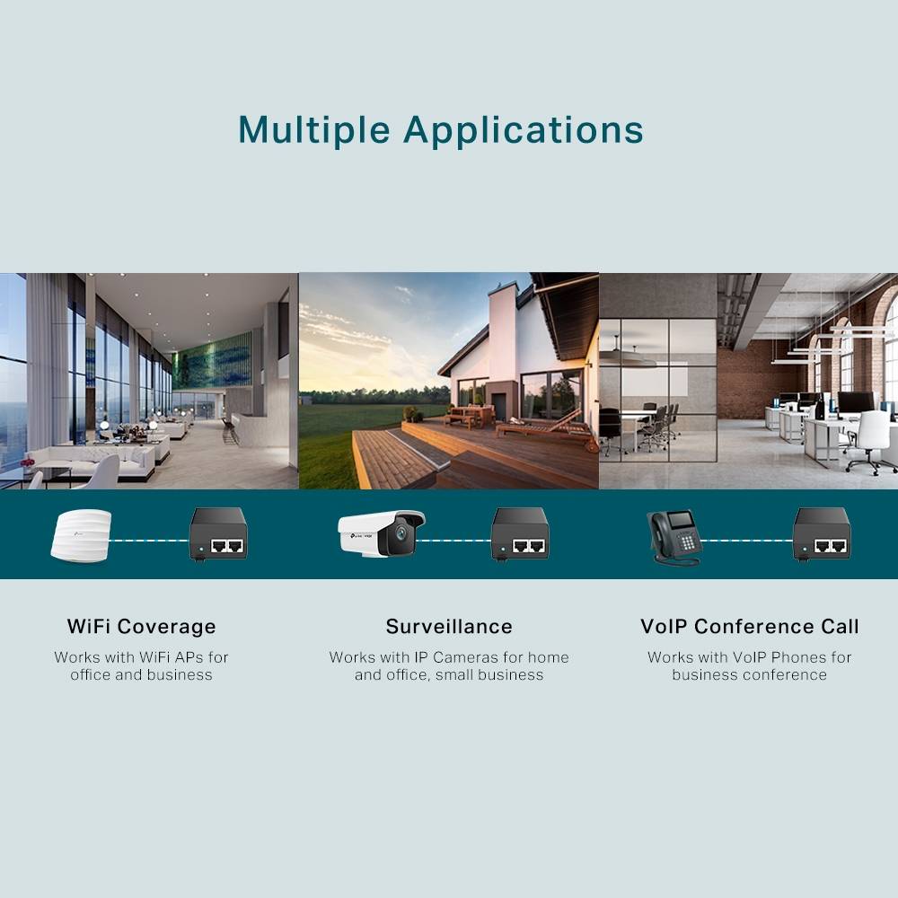 Divisor PoE TP-Link TL-POE160S 30W 1 Porta - Imagem 5