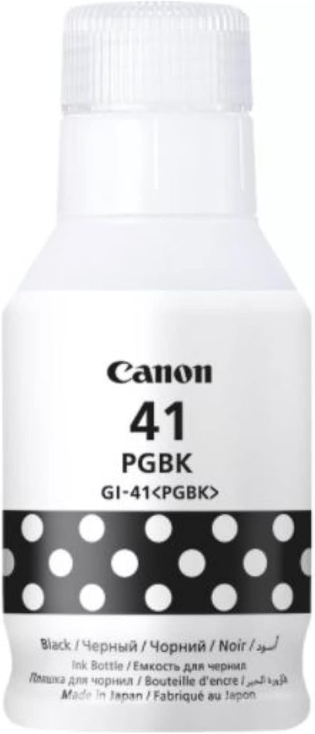 Recarga Tinta CANON GI 41 PGBK Preto Original para PIXMA G1420 G2420 G2460 G3420 G3460 - Imagem 2