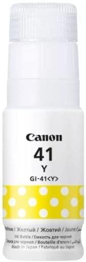Garrafa de Tinta CANON GI 41 Y Amarelo Original para PIXMA G1420 G2420 G2460 G3420 G3460 - Imagem 2