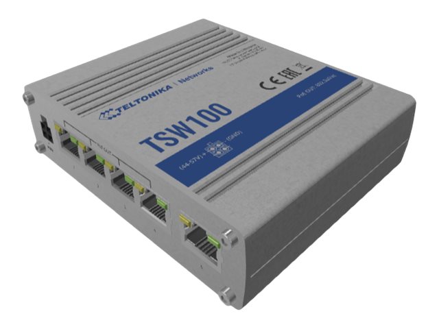 TELTONIKA NETWORKS TSW100 Unmanaged PoE+ Gigabit ethernet switch - Imagem 5
