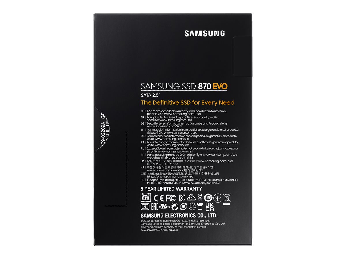 SSD Samsung 870 EVO 1 TB 2.5'' Encriptado