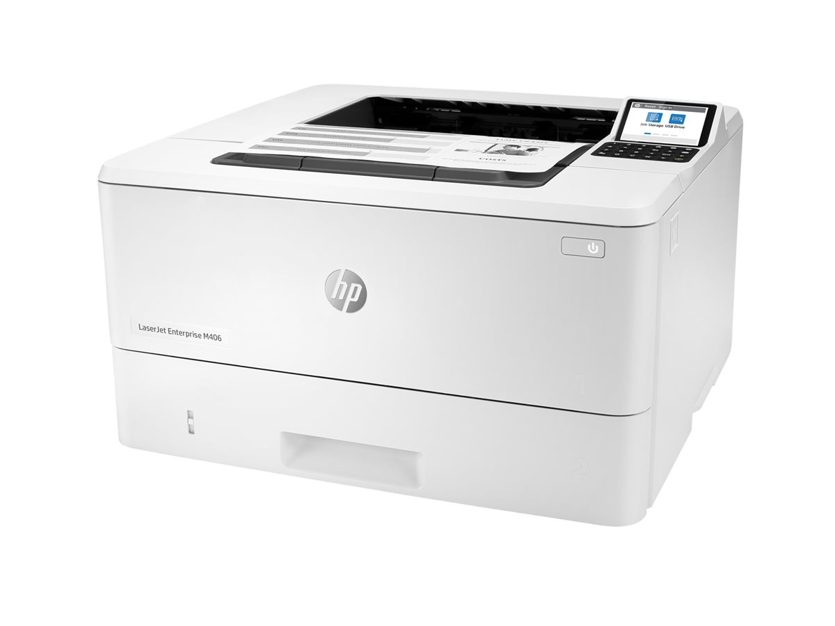 Impressora HP M406dn Laser Monocromática Duplex A4 - Imagem 7