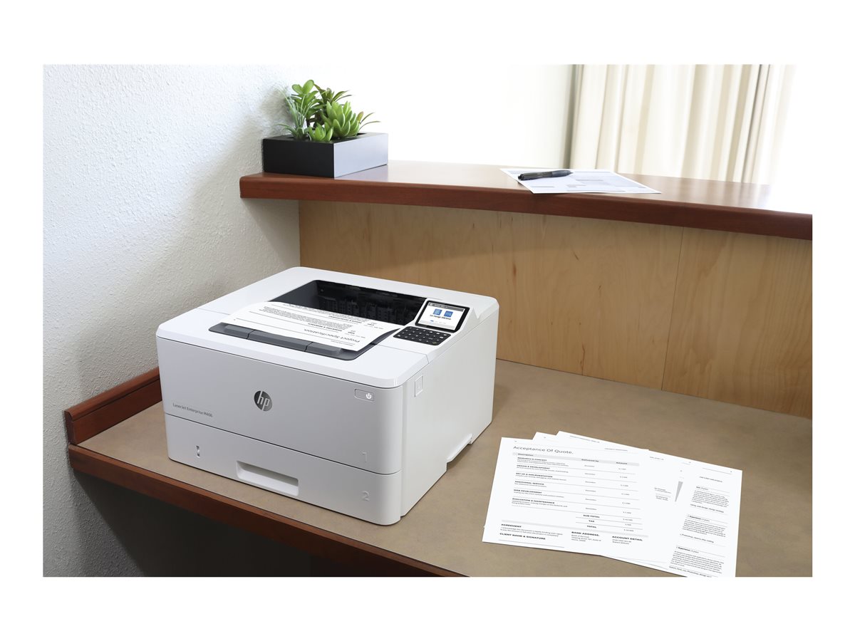 Impressora HP M406dn Laser Monocromática Duplex A4 - Imagem 12