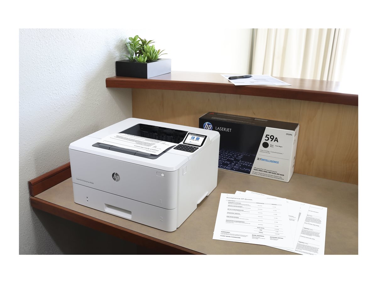 Impressora HP M406dn Laser Monocromática Duplex A4 - Imagem 13