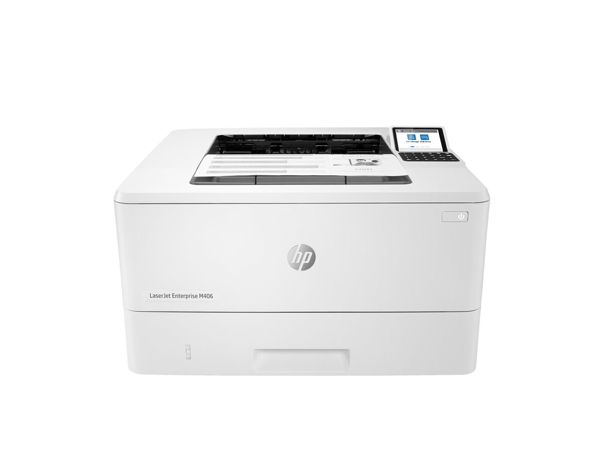 Impressora HP M406dn Laser Monocromática Duplex A4 - Imagem 4