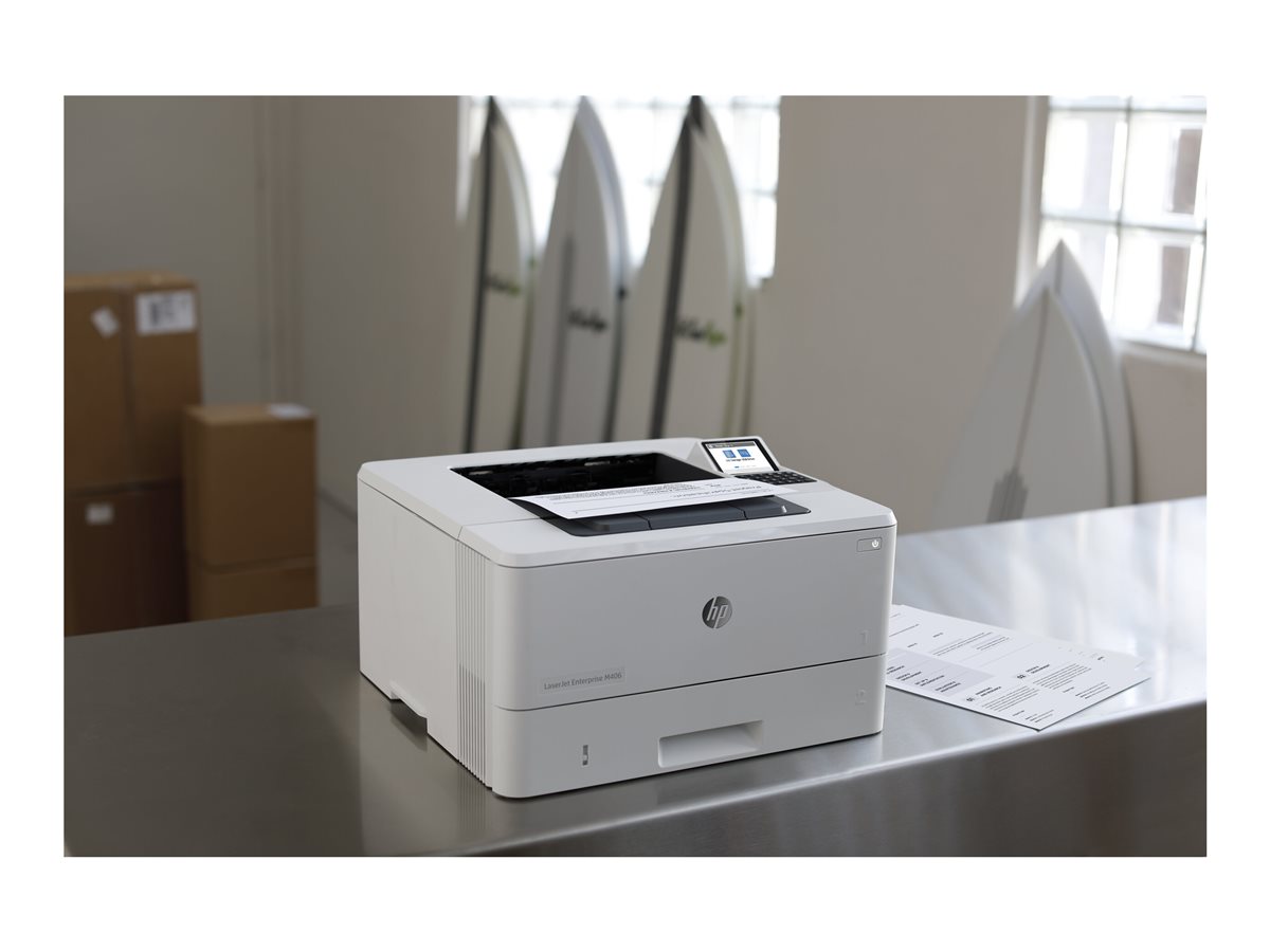 Impressora HP M406dn Laser Monocromática Duplex A4 - Imagem 11