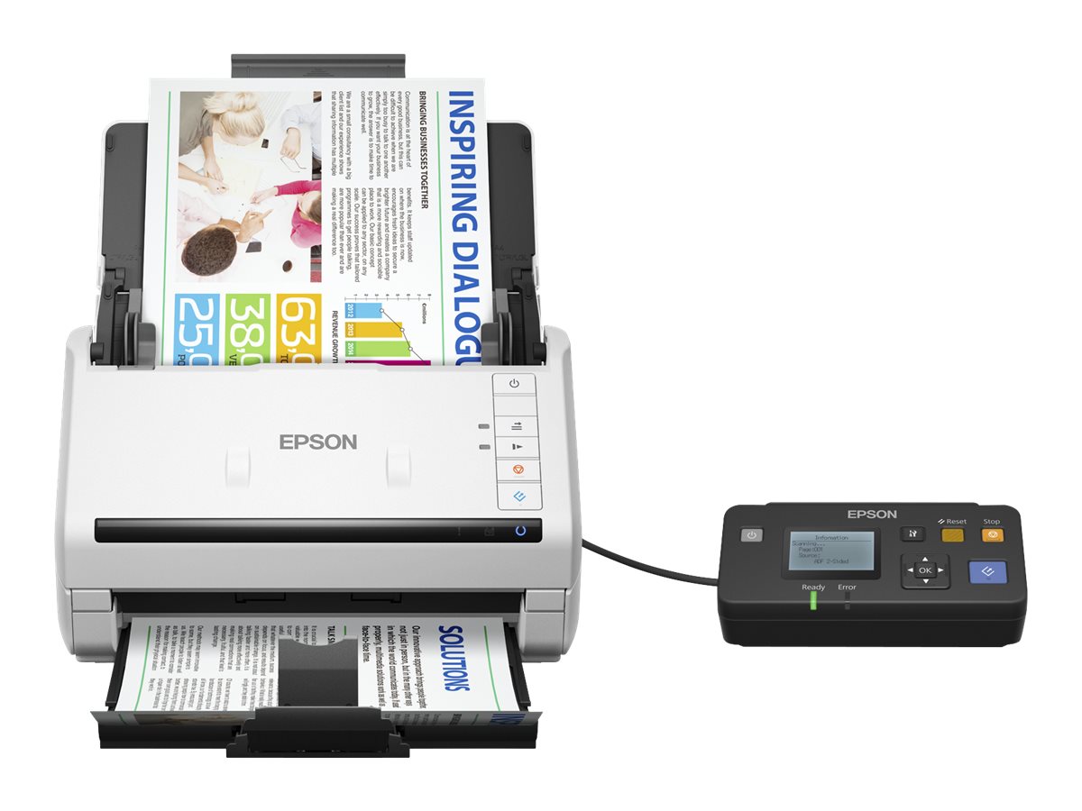 Scanner Documentos Epson WorkForce DS-770II Duplex 45ppm ADF 100 Folhas - Imagem 4