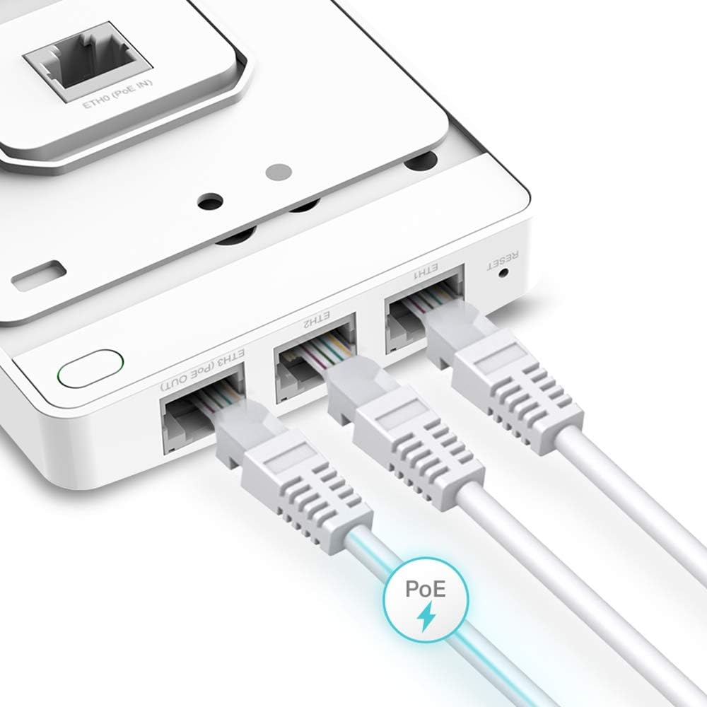 Ponto de Acesso TP-Link Omada EAP235-Wall Wi-Fi 5 Montagem Parede - Imagem 3