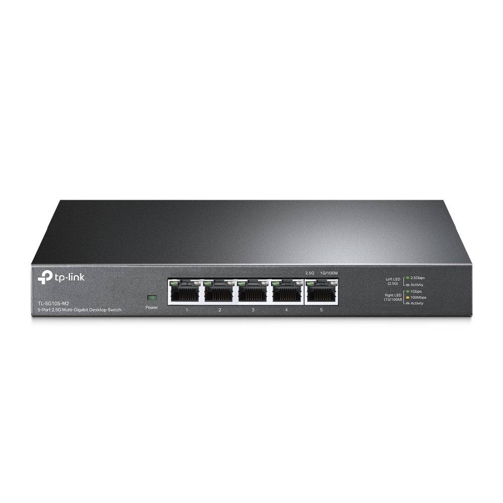 Switch TP-Link TL-SG105-M2 5 Portas 2.5G Não Gerido