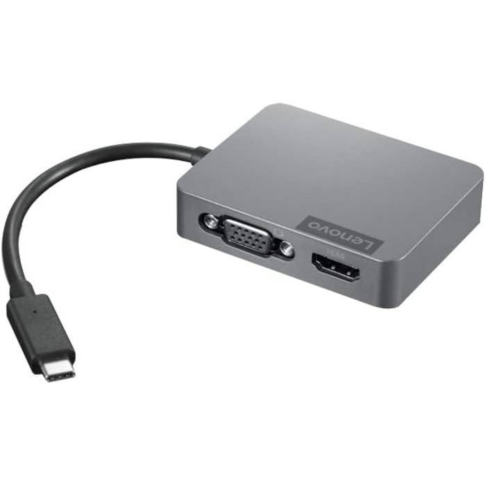 Hub Lenovo Travel Hub Gen2 USB-C HDMI VGA 1GbE - Imagem 2