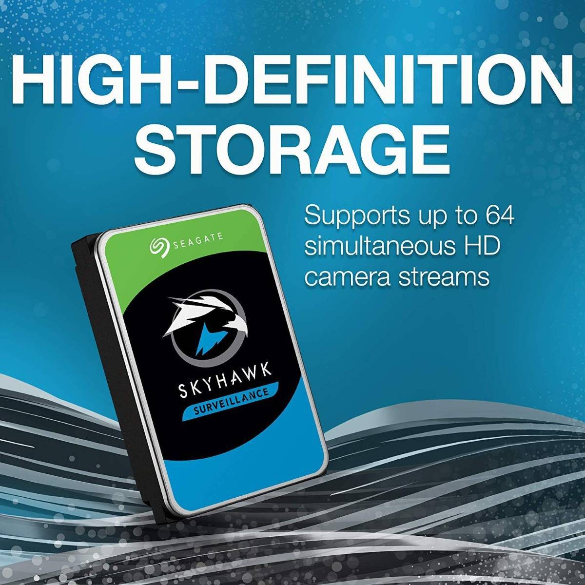 Disco Rígido Seagate SkyHawk AI 8TB 3.5" Rescue 3 Anos - Imagem 3
