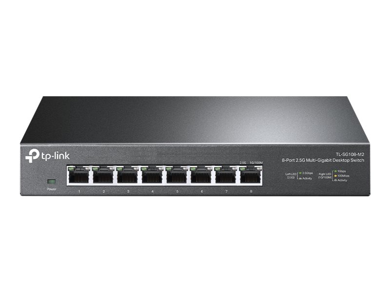 Switch TP-Link TL-SG108M2 8 Portas 2.5G Não Gerido - Imagem 2